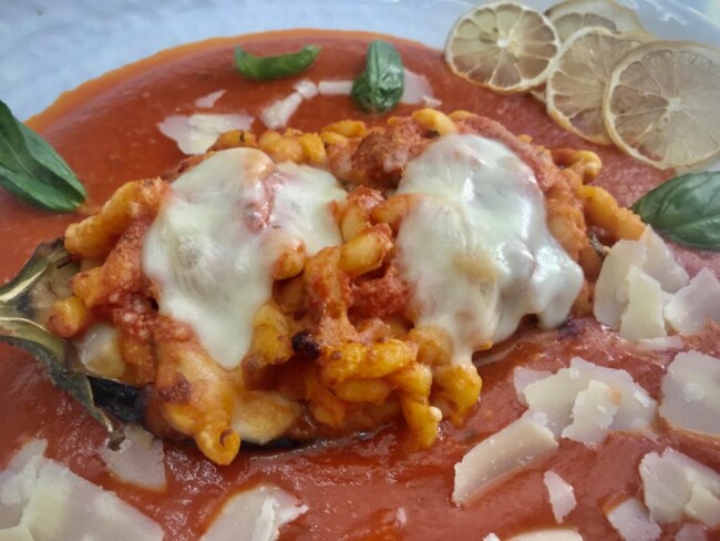 barchetta di melanzane barchetta di melanzane