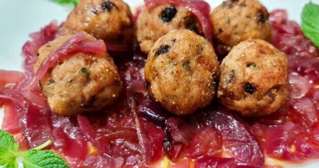 polpette di pesce spada cipolla