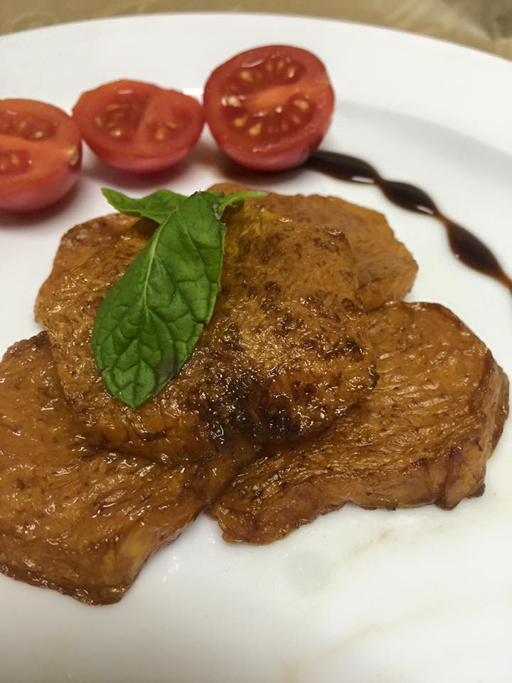 zucca in agrodolce