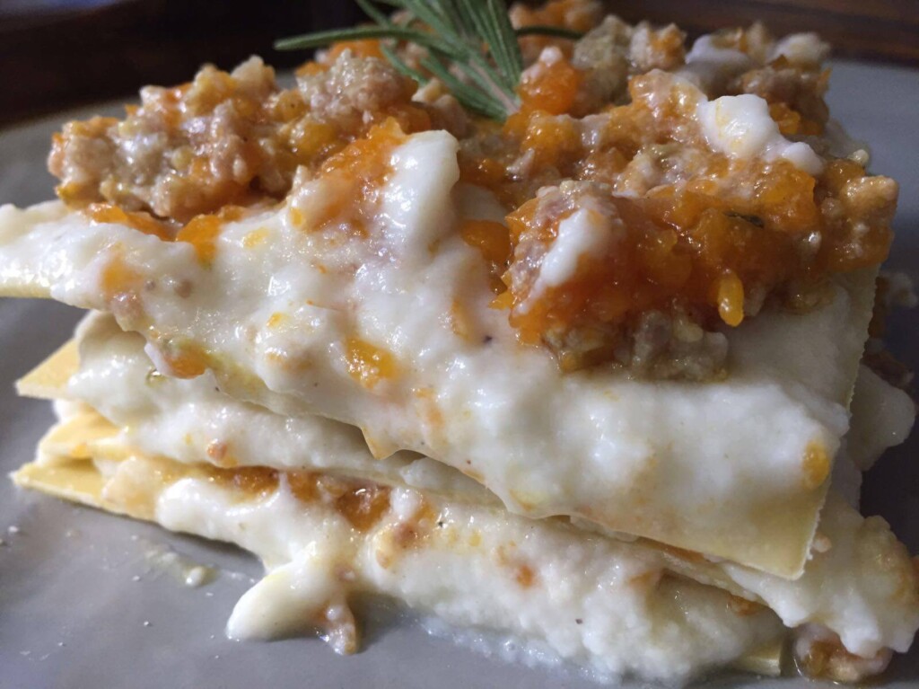 lasagne zucca rossa