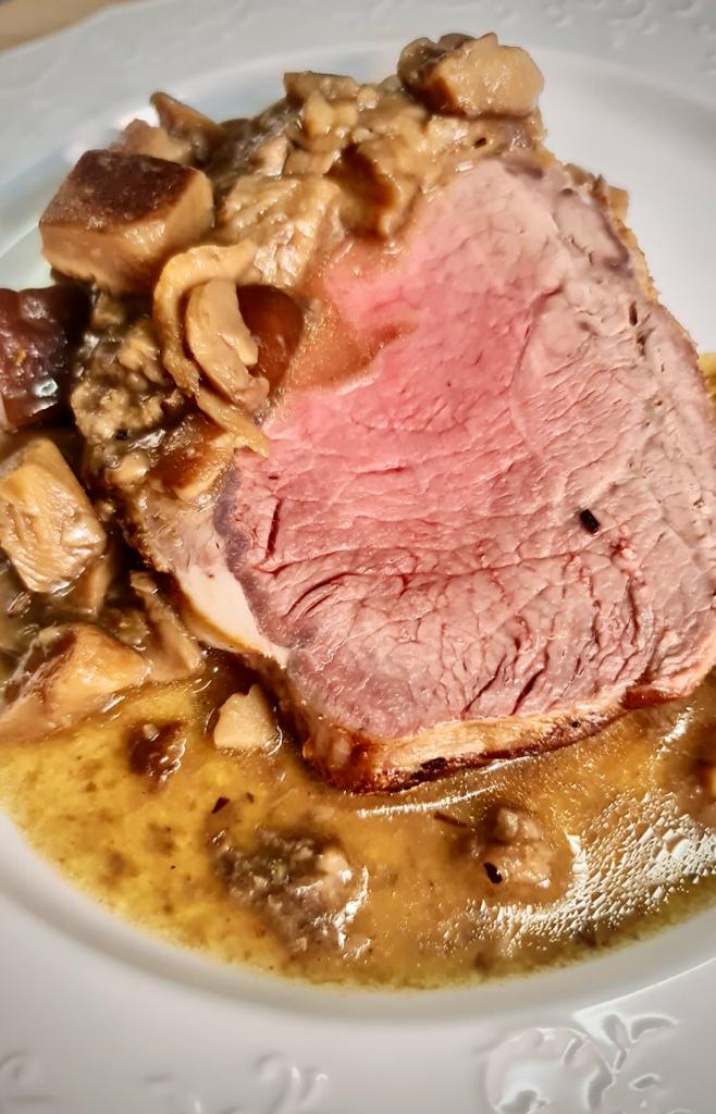 entrecote ai funghi