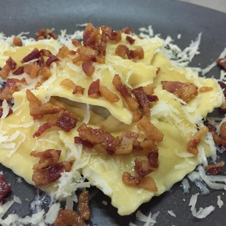 ravioli cacio e pepe