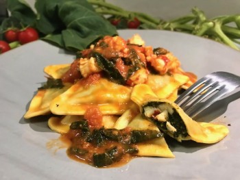 rav tenerumi e gamberi ravioli tenerumi e gamberi