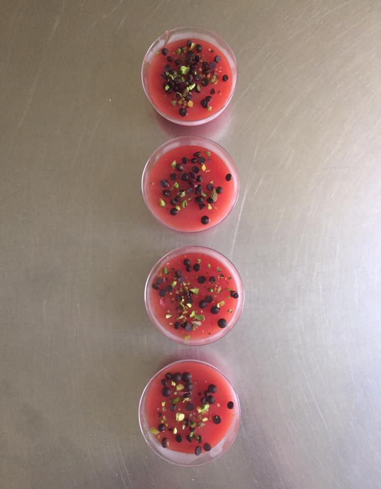 coppette di gelo di melone