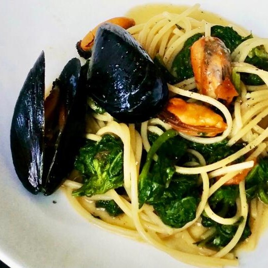 pasta tenerumi e cozze