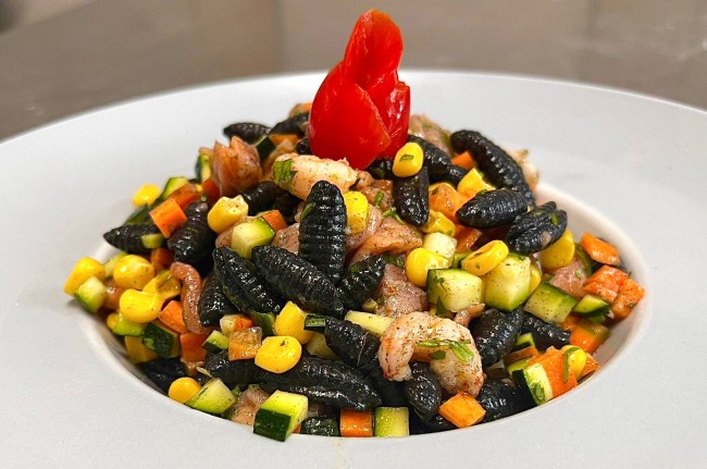 gnocchetti sardi nero di seppia gnocchetti sardi nero di seppia