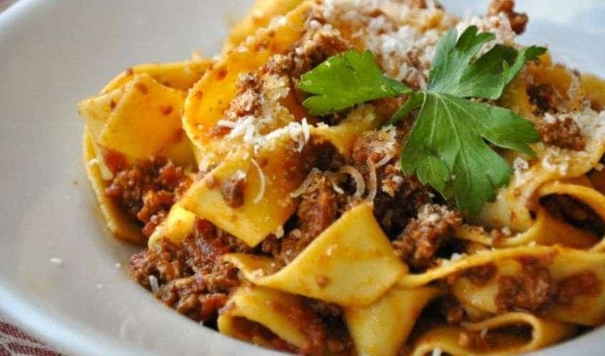 pappardelle rag&ugrave;