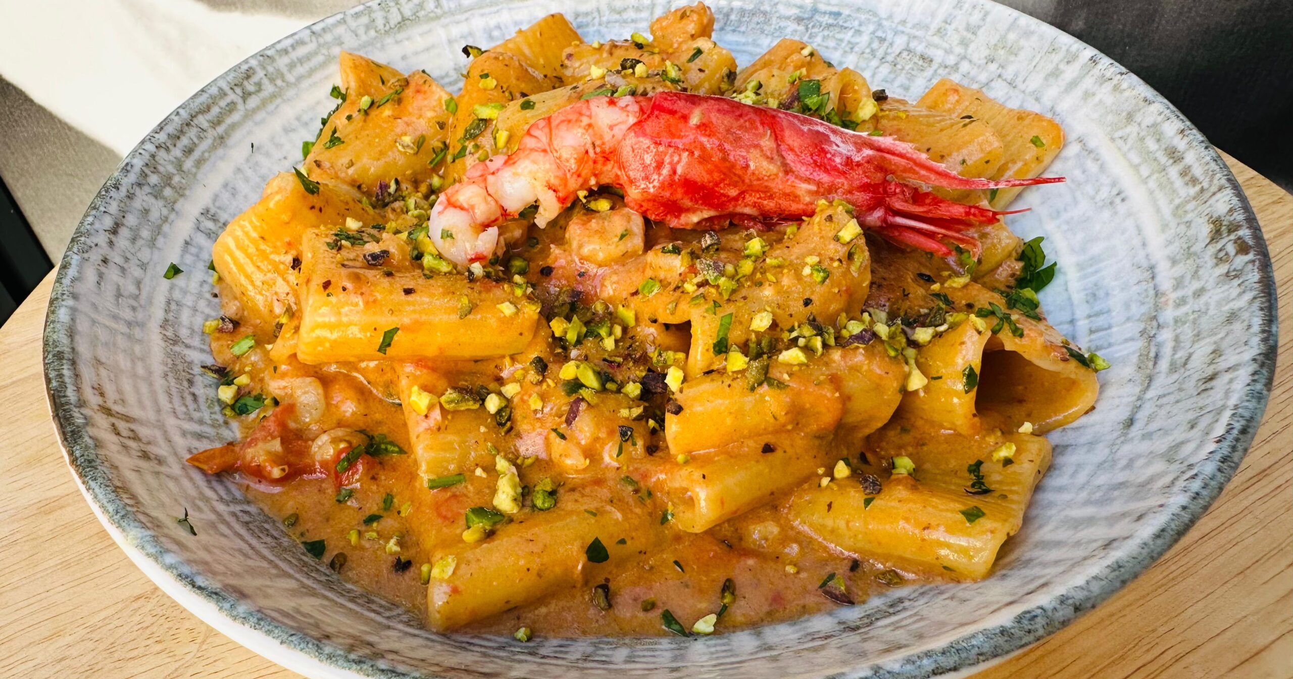 SUGO PISTACCHIO E GAMBERI