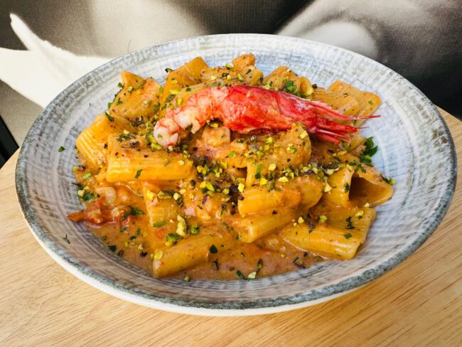 SUGO PISTACCHIO E GAMBERI