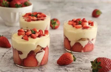 tiramisù alle fragole