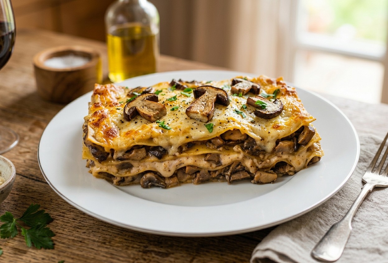 LASAGNE FUNGHI PORCINI